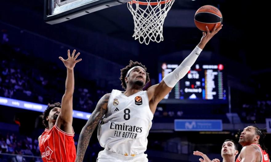 Ρεάλ Μαδρίτης – Χαποέλ Τελ Αβίβ 86-82: Άντεξε την αντεπίθεση και πήρε το προβάδισμα η «Βασίλισσα»