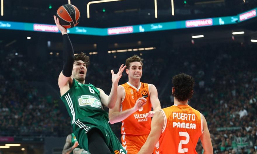Παναθηναϊκός – Βαλένθια 87-91: Άργησαν να συνέλθουν οι «πράσινοι» και παίζουν… τελικό την Παρασκευή!